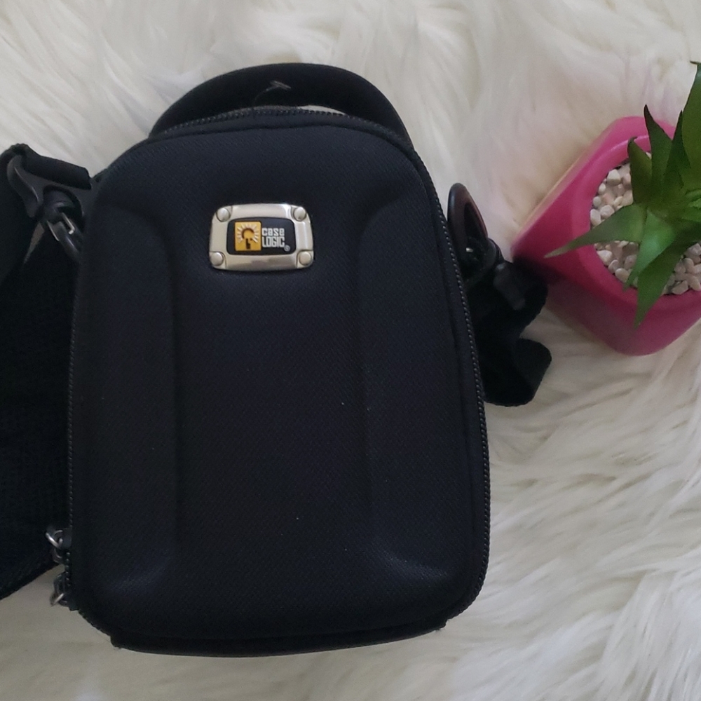 Case Logic Black and Gray Mini Hard Camera Case